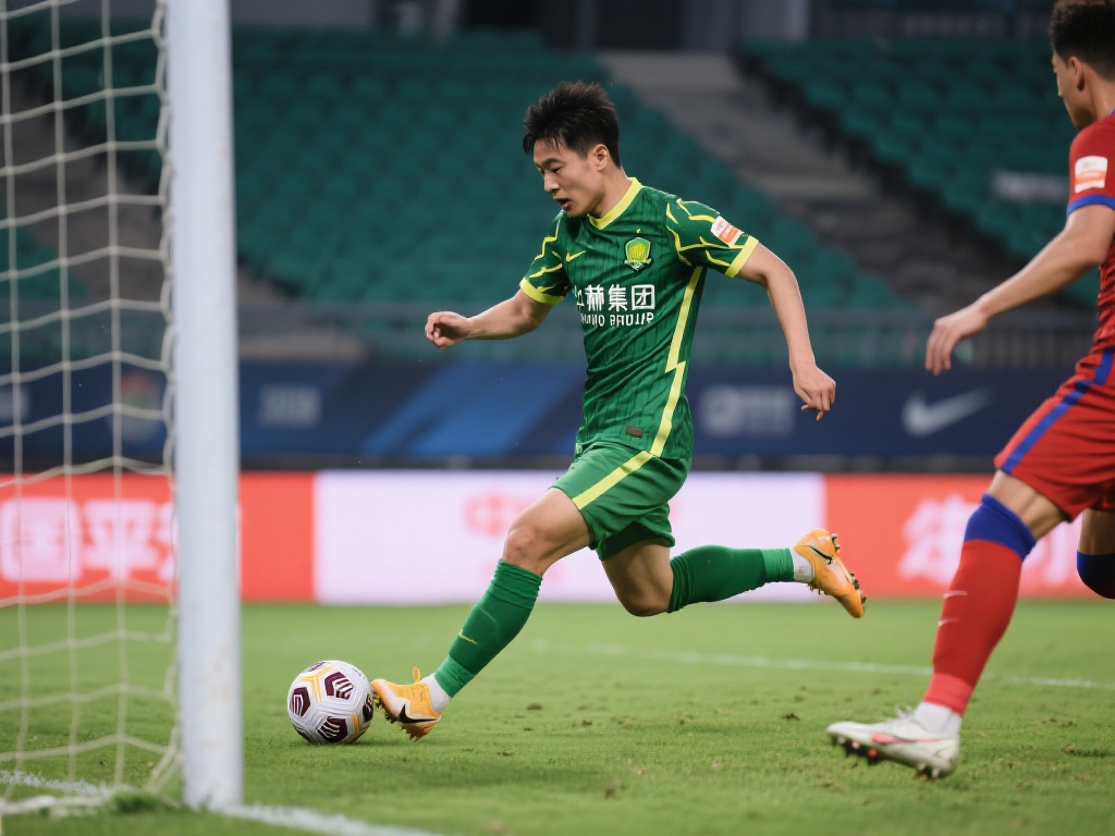 张稀哲精彩破门 谭龙遗憾单刀 国安逆转亚泰2-1 球队核心张稀哲一如既往地在关键时刻扮演北